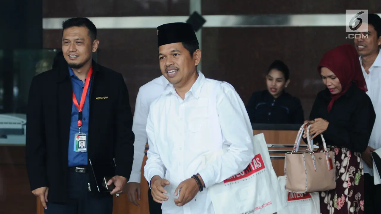 Bupati Purwakarta Dedi Mulyadi Datangi KPK