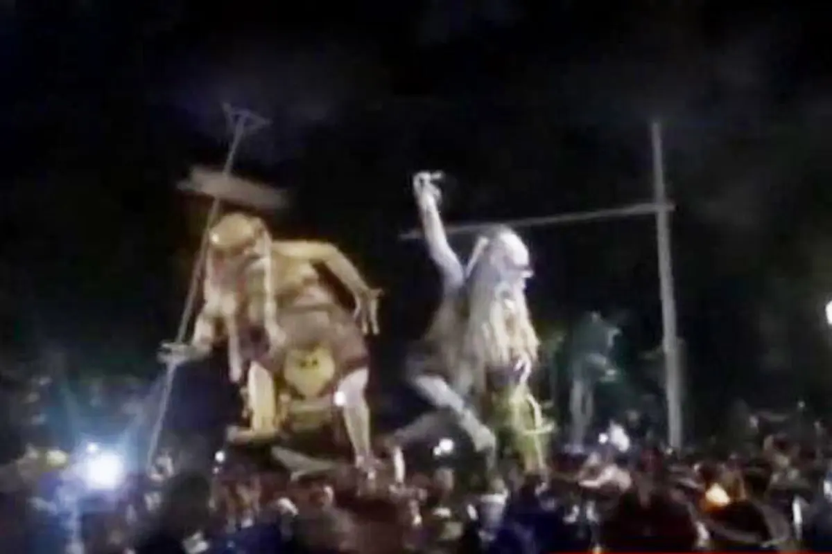 VIDEO: Sambut Nyepi, Ratusan Ogoh-ogoh Diarak 