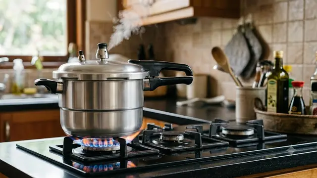 Panci Presto Kompor Gas