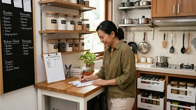 14 Inspirasi Penataan Dapur untuk Memudahkan Penggunaan, Lebih Rapi dan Praktis
