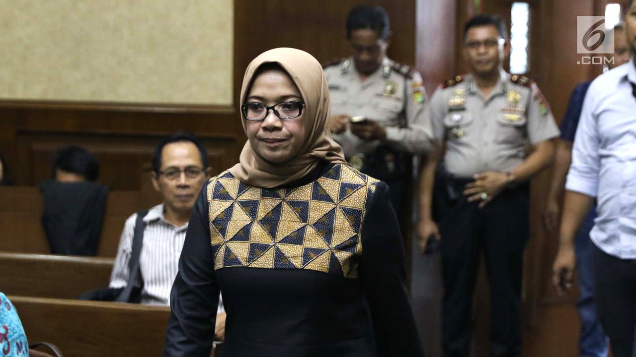 Eni Maulani Saragih Dituntut 8 Tahun Penjara