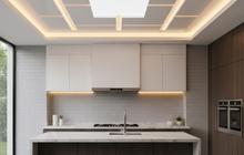 7 Model Plafon PVC Dapur dengan Lampu LED Tersembunyi, Ruangan Memasak Terasa Lebih Megah