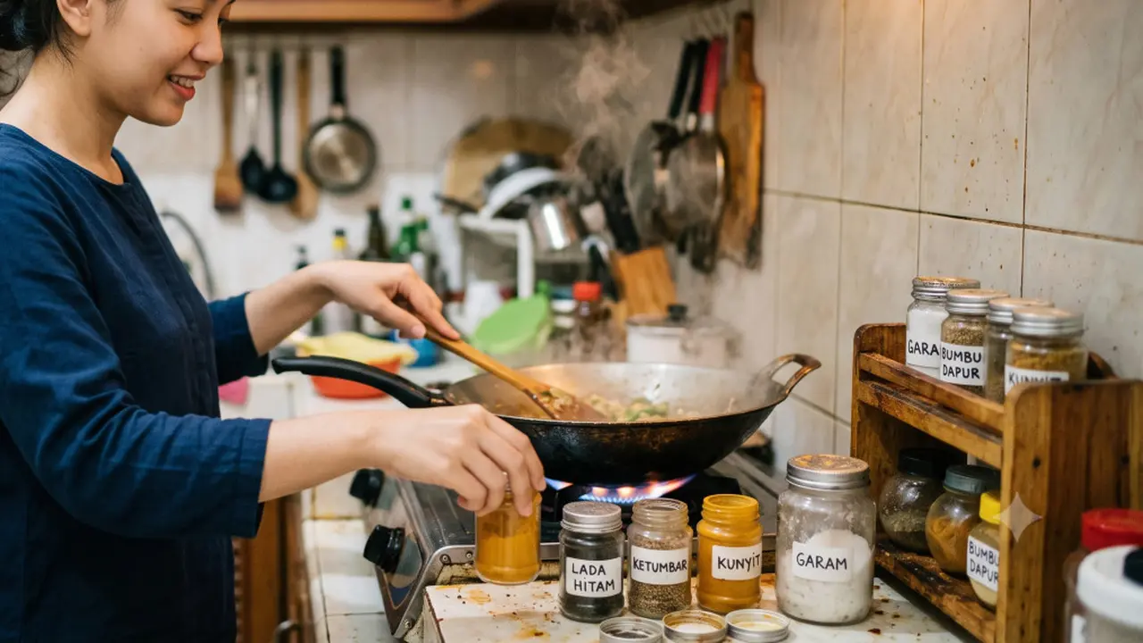 Kesalahan dalam  Menyimpan Bumbu Dapur