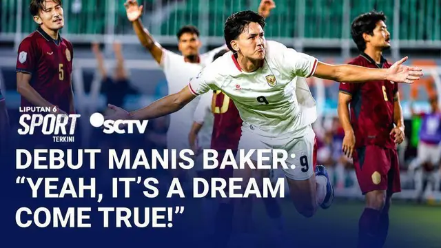 Mitchell Baker Ungkap Perasaan Usai Cetak Hattrick Saat Debut Bersama Timnas Indonesia | Liputan 6