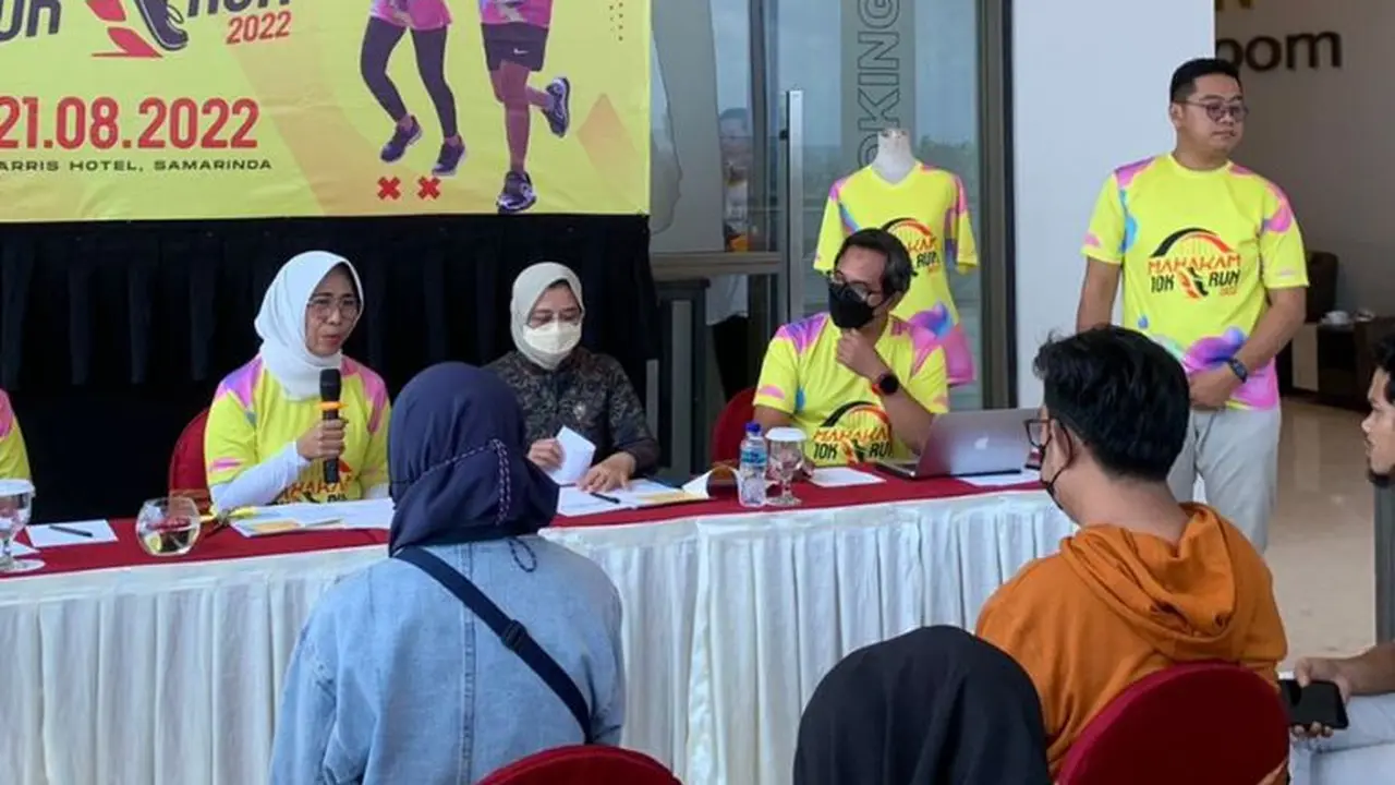 Ada Semangat Kemerdekaan di Mahakam 10K 2022 di Ibu Kota Nusantara