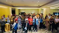 Seminar kesehatan serta perencanaan keuangan dan perlindungan asuransi di Makassar, awal Maret 2024.