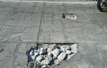 Bina Marga Sigap Tambal Jalan Berlubang di Flyover Pesing Jakarta Barat