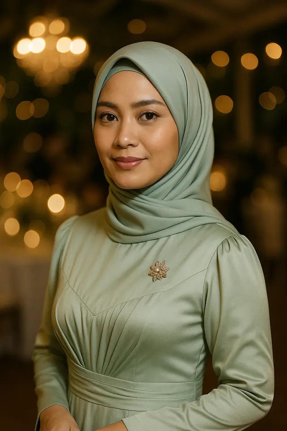 7 Hijab Style untuk Kondangan dan Pesta Malam, Elegan tapi Enggak Ribet