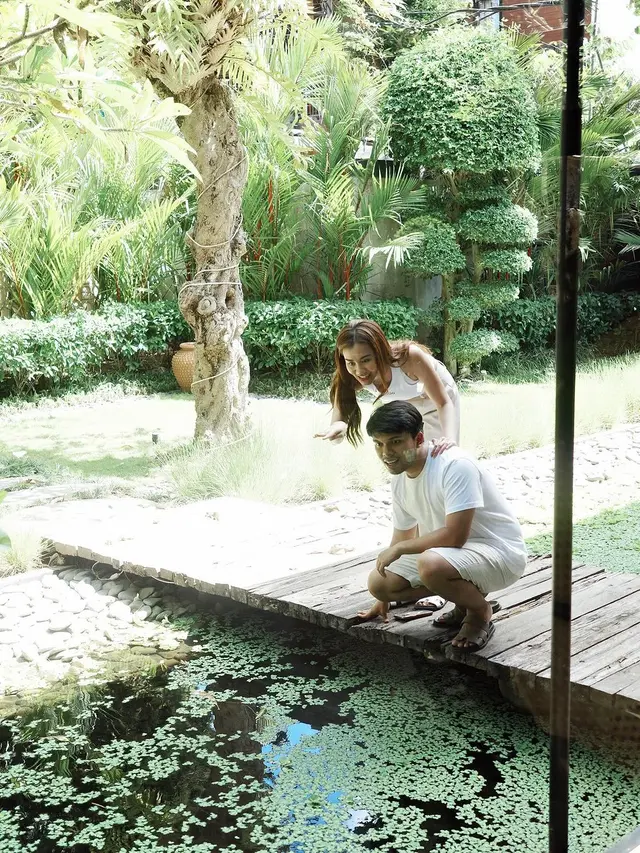 Aaliyah Massaid dan Thariq Halilintar (Instagram/aaliyah.massaid)