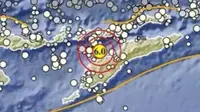 Gempa Magnitudo 6,0 Guncang Timor Tengah Utara NTT, Berpusat di Laut