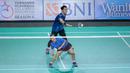 <p>Ahsan/Ziva sempat kalah pada gim pertama dengan skor 18-21. (Bola.com/Bagaskara Lazuardi)</p>