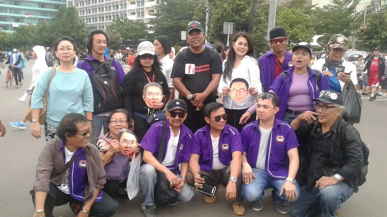 'Ahok' di Car Free Day.