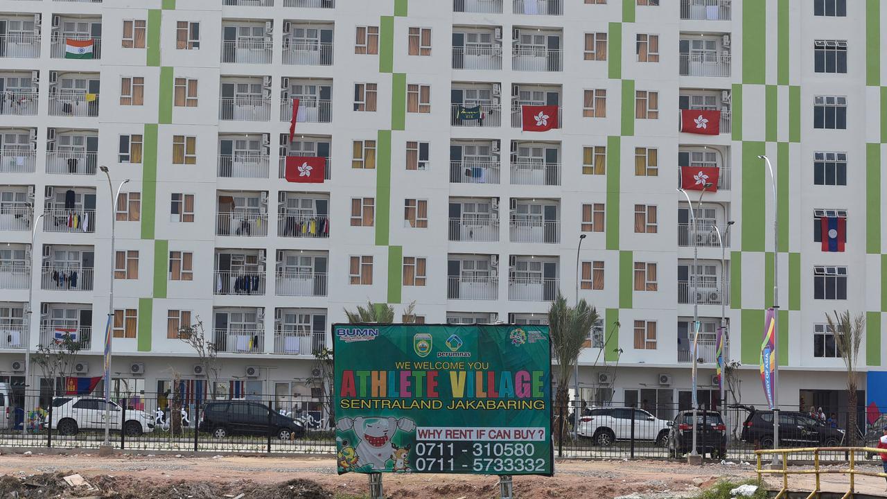 Wisma Atlet Asian Games 2018 di Jakabaring Palembang