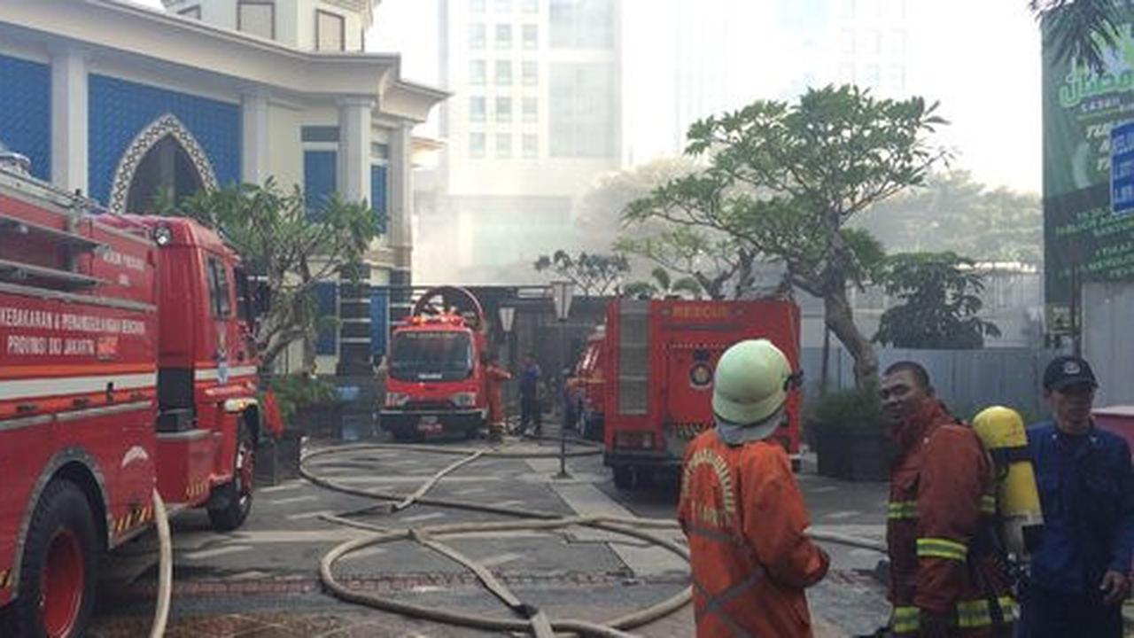 Kebakaran di kantor Dirjen Pajak, pemadam masih lakukan pendinginan