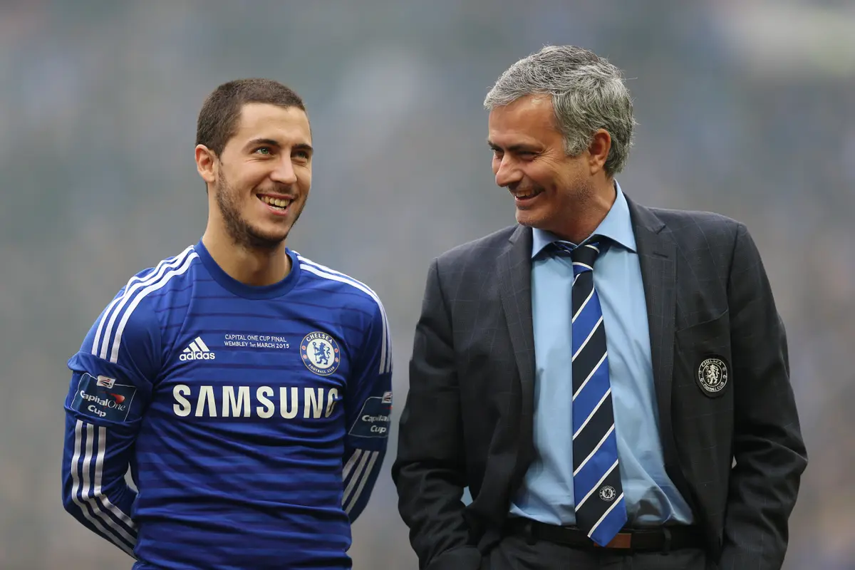 Hazard dan Mourinho