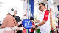 Pertamina Patra Niaga juga menghadirkan berbagai promo dan program loyalitas khusus bagi pelanggan Pertamax dan Pertamax Turbo di SPBU kawasan Mandalika. (Foto: Pertamina)