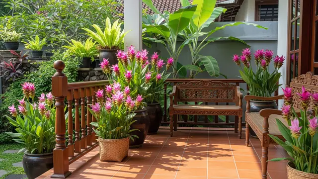 5 Tanaman Rimpang dengan Bunga Cantik untuk Teras, Pilihan Terbaik untuk Hunian