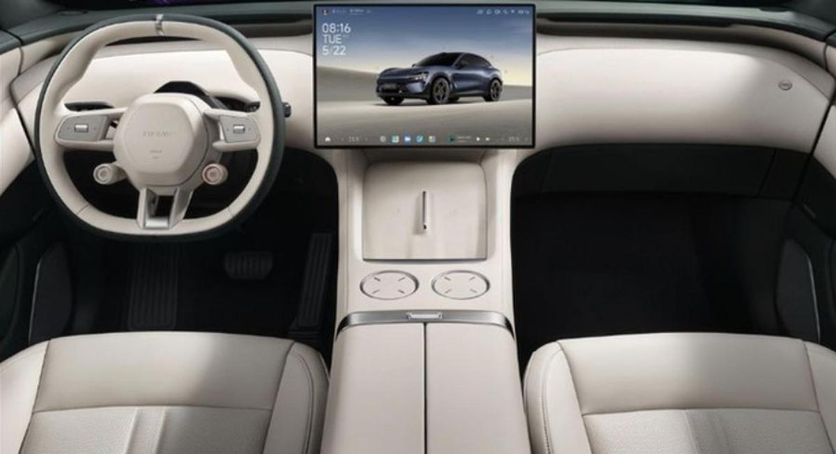 Interior Xiaomi YU7