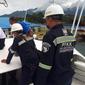 Direktorat Jenderal Perhubungan Laut Kementerian Perhubungan melakukan pengecekan kesiapan kapal laut di Pelabuhan Ambon. (Dok Kemenhub)