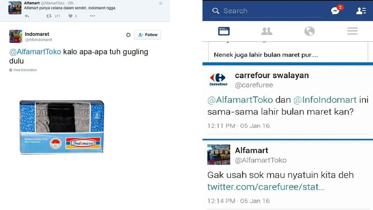 Ribut Alfamart-Indomaret, Lucunya Carrefour Menengahi 
