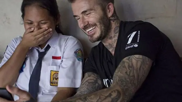 David Beckham dan Sripun