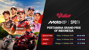 MotoGP Pertamina Grand Prix of Indonesia 2026: Misi Marc Marquez di Mandalika Hanya di Vidio