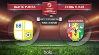 Barito Putera Vs Mitra Kukar (Bola.com/Adreanus Titus)