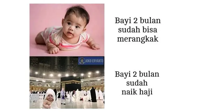 6 Meme 'Thariq 2 Bulan Sudah Haji' Ini Kocak Banget, Jadi Saingan Berat