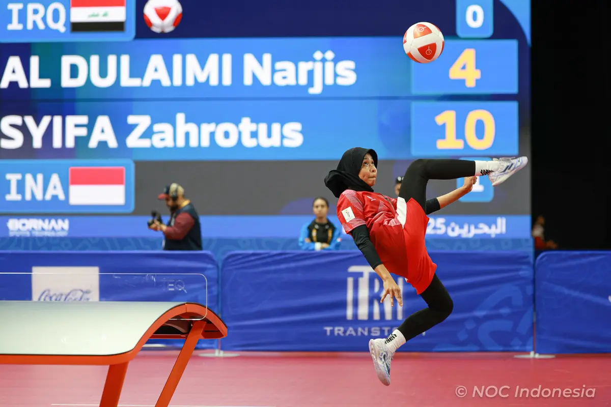 Baru 2 Bulan Pindah Cabor, Syifa Sumbang Perunggu untuk Indonesia di Asian Youth Games 2025