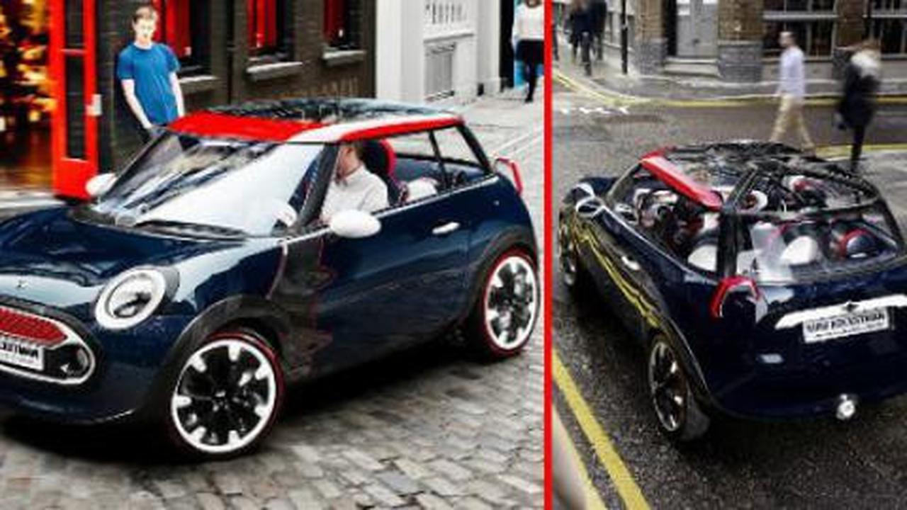 MINI Rocketman Concept diperlihatkan di Olimpiade