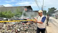 Sampah dari Depok dan Tangsel Menumpuk Ganggu Warga, TPS Liar di Kelurahan Serua Akhirnya Disegel