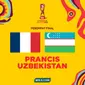 Perempat Final Piala Dunia U-17 - Prancis Vs Uzbekistan (Bola.com/Adreanus Titus)