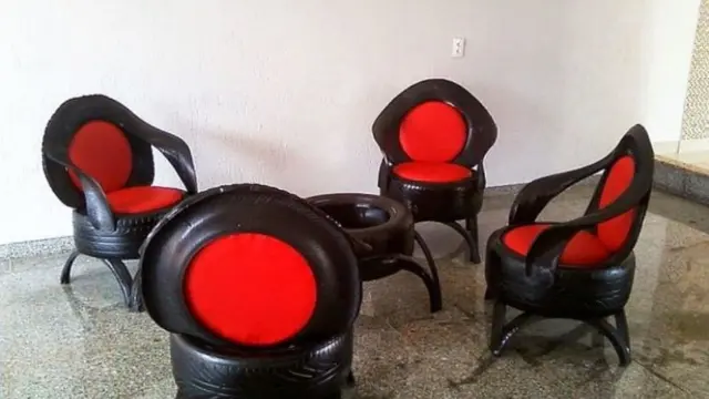 Kursi dari Ban
