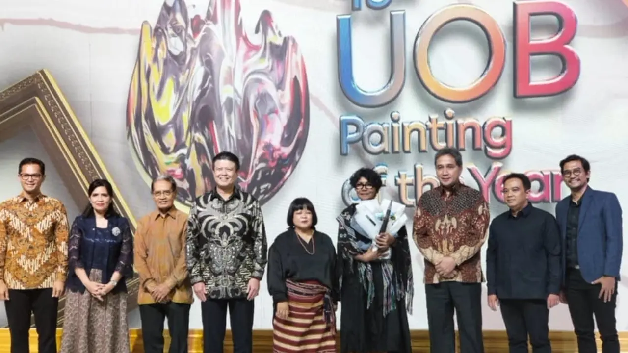 Foto para awardee Painting of the Year Indonesia 2023