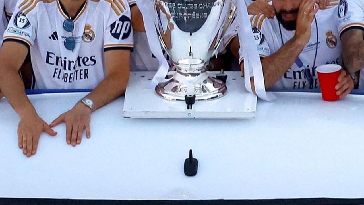 Kemenangan ini membuat Real Madrid menjadi klub dengan gelar Liga Champions terbanyak sepanjang sejarah. Foto: Reuters<br>