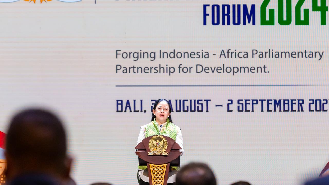 Ketua DPR RI Puan Maharani membuka perhelatan Indonesia-Africa Parliamentary Forum