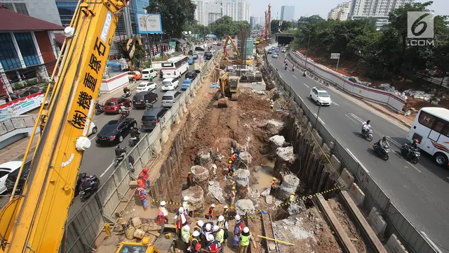 Ganjil-Genap Akan Diberlakukan di Area Pembangunan LRT Cawang