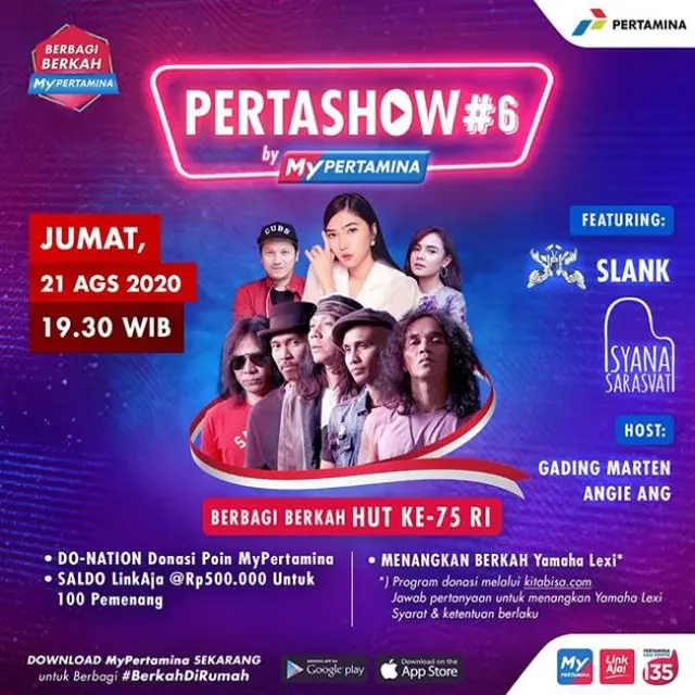 Obati Rindu sama Penampilan Isyana Sarasvati, Nyanyi Bareng di Pertashow #6 Yuk