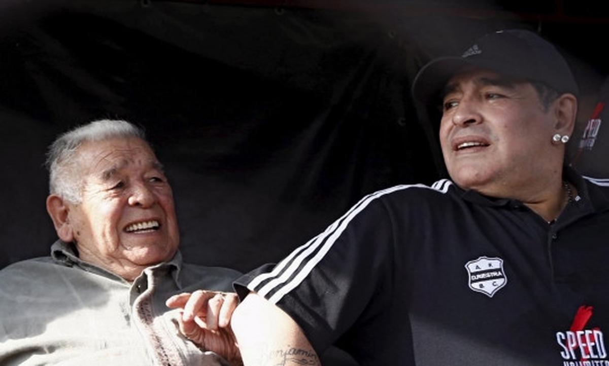 Mengenang keakraban Diego Maradona bersama sang ayah
