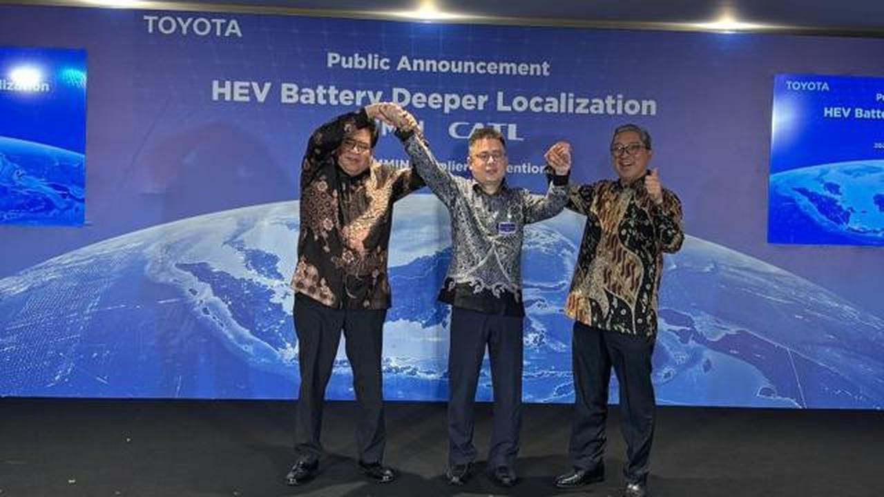 Toyota Gandeng CATL, Kucurkan Investasi Rp 1,3 Triliun untuk Produksi Baterai Hybrid di RI