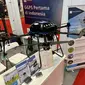 Teknologi Drone Sprayer ditampilkan di Pameran Pangan Plus 2023 Rakernas IV PDIP. (Dok. PDIP)