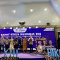 Himpunan Mahasiswa Buddhis Indonesia (Hikmahbudhi) menggelar Rapat Kerja Nasional (Rakernas) ke-XIII di Aula Kampus STAB Negeri Sriwijaya, Tangerang Selatan (Tangsel), Jumat (13/9) (Istimewa)