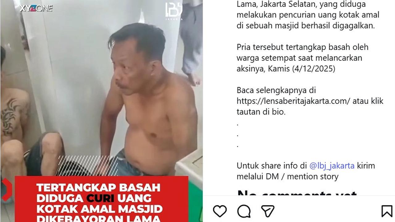 Maling kotak amal