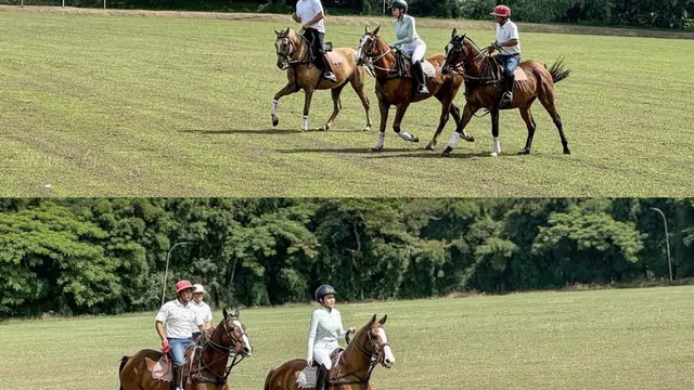 Nikita Mirzani saat berkuda, sumber Instagram: @nikitamirzanimawardi_172