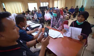 Penyaluran Bantuan Langsung Tunai atau BLT Kesra 2025