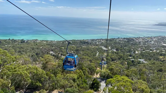 Melihat Pemandangan Mornington Peninsula dari Kereta Gantung Arthurs Seat Eagle