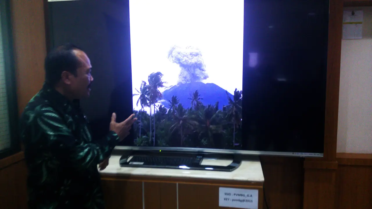 Gunung Agung erupsi lagi