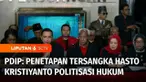 PDI Perjuangan langsung merespons penetapan tersangka Sekjen mereka, Hasto Kristiyanto. PDI Perjuangan menilai penetapan tersangka Hasto merupakan bentuk politisasi hukum.