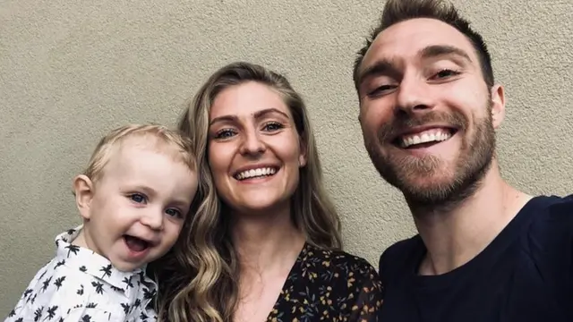 Christian Eriksen dan Keluarga