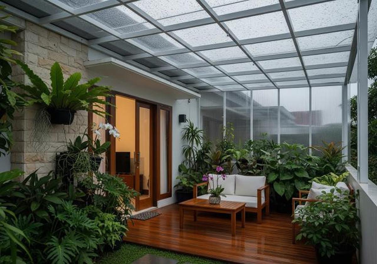 9 Desain Teras Rumah Tetap Kering saat Hujan, Inspirasi Estetis dan Fungsional